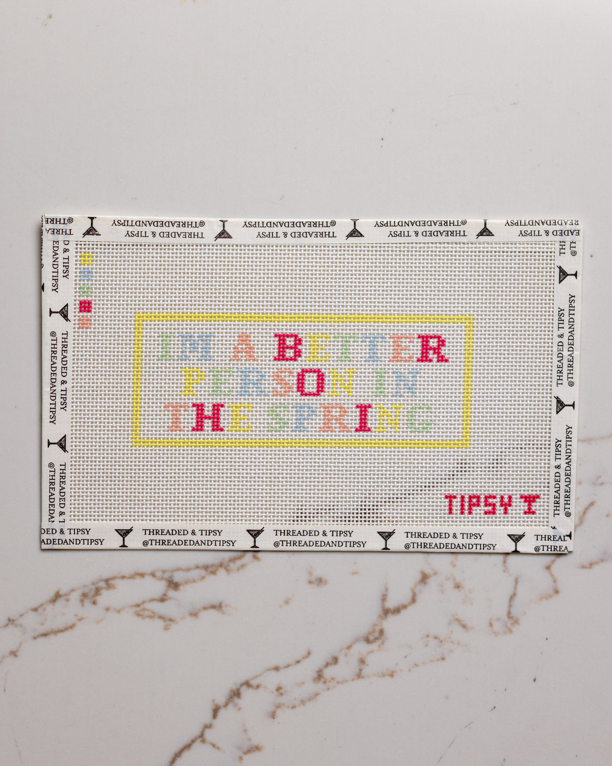 Better Person in the Spring Needlepoint Canvas