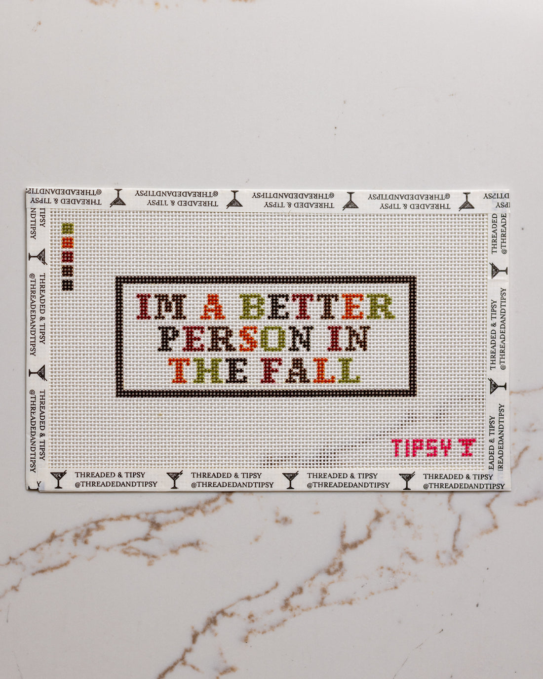 Pre-Order: Better Person in the Fall Needlepoint Canvas