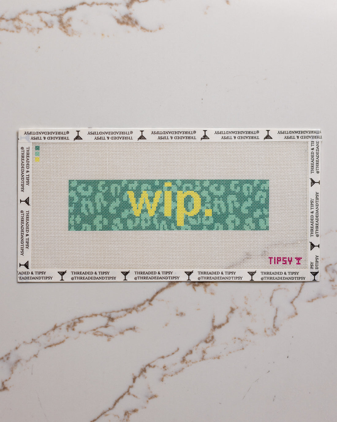 Pre-Order: Wip. Needlepoint Canvas