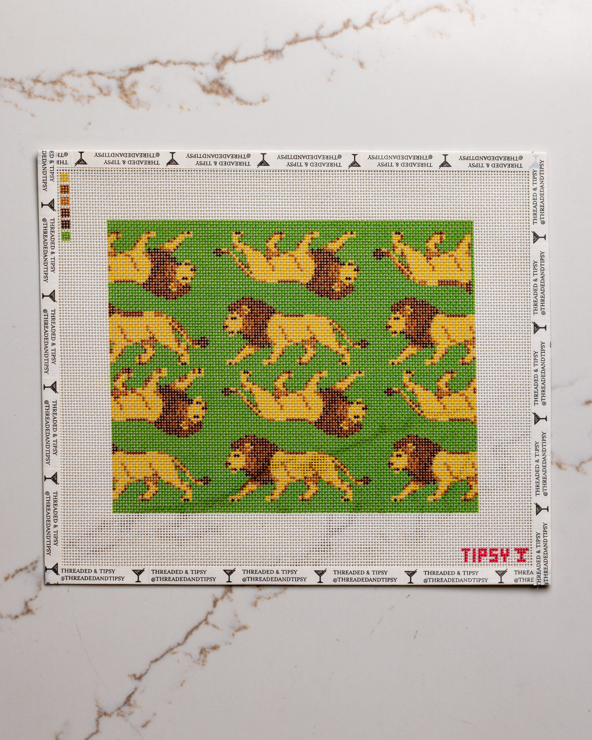 Lion Needlepoint Canvas