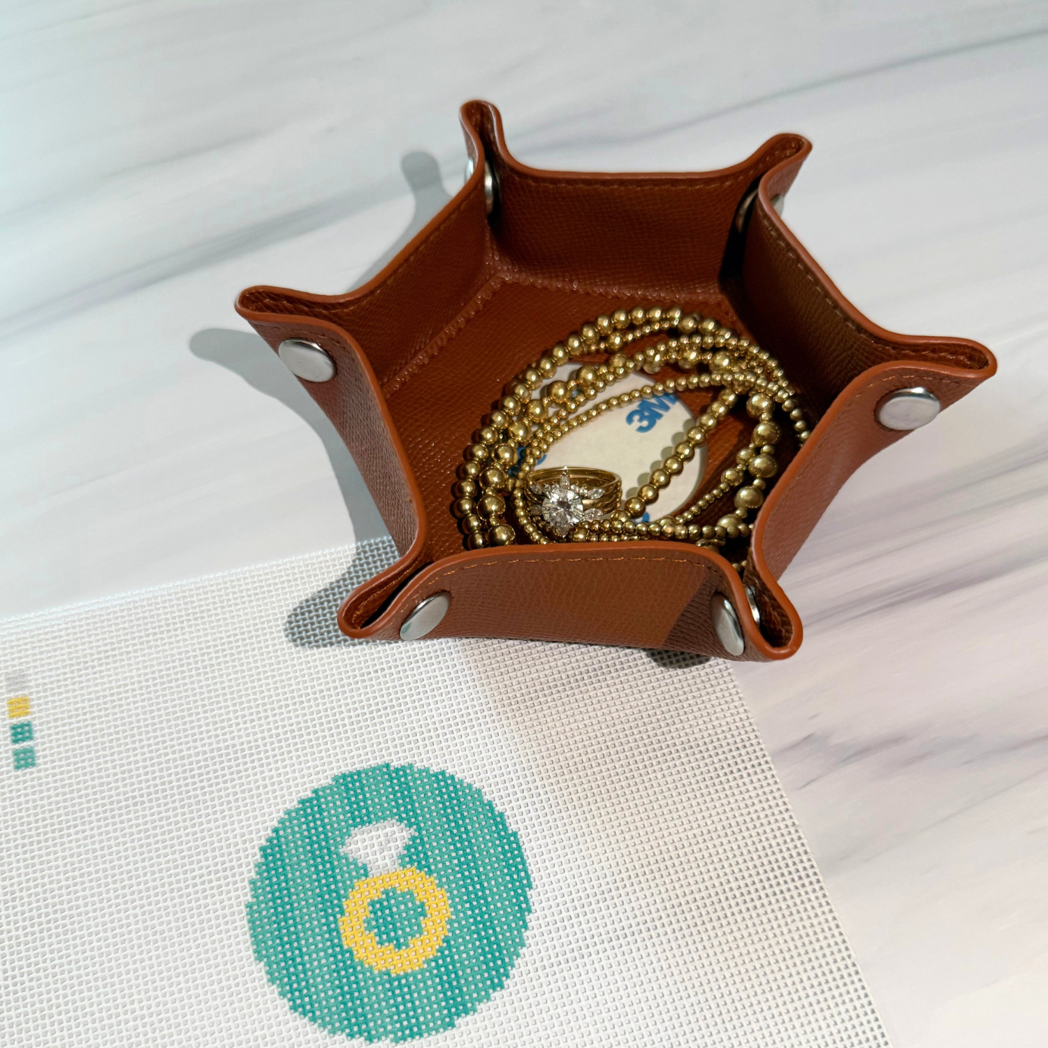 Ring 2 inch round Needlepoint Canvas