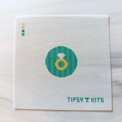 Ring 2 inch round Needlepoint Canvas