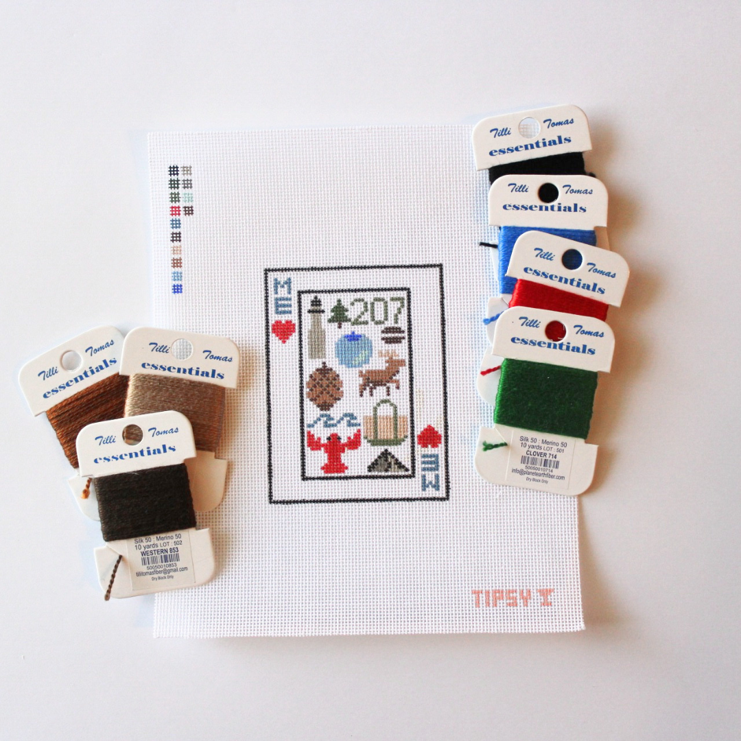 ME Playing Card Needlepoint Canvas