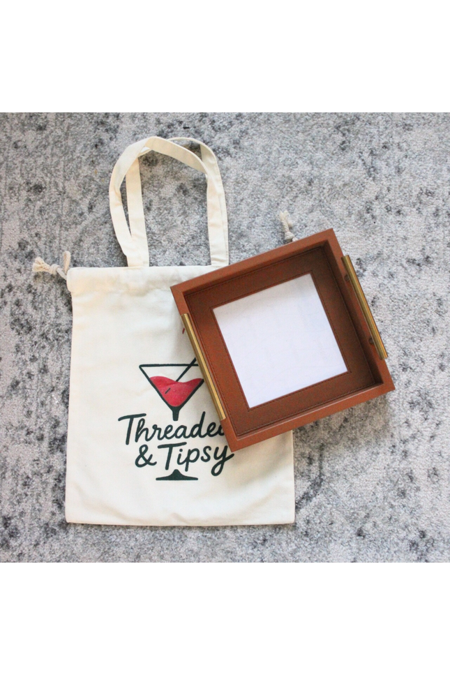 Pre-Order: Square Self-Finishing Leather Tray