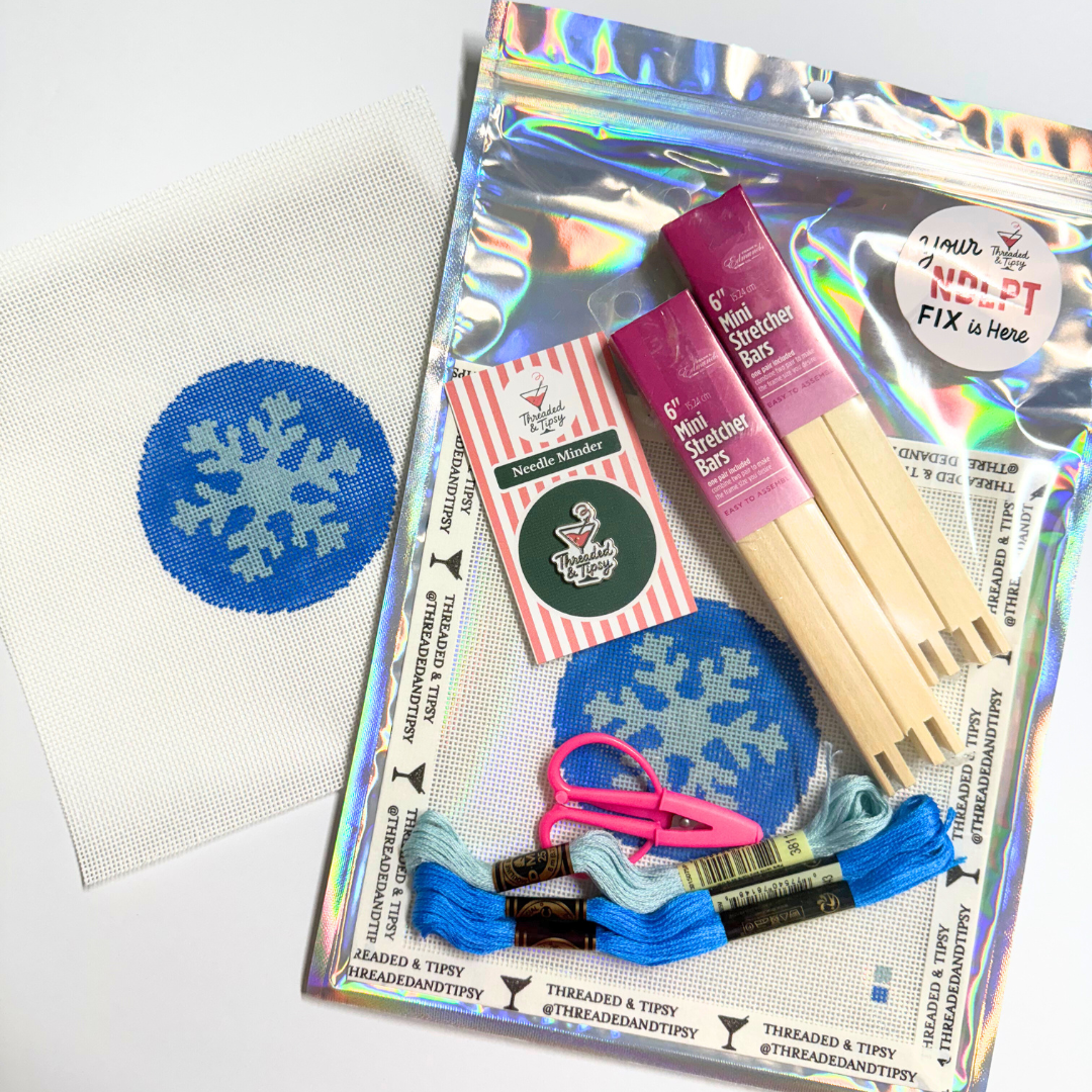 Snowflake Beginner Needlepoint Kit