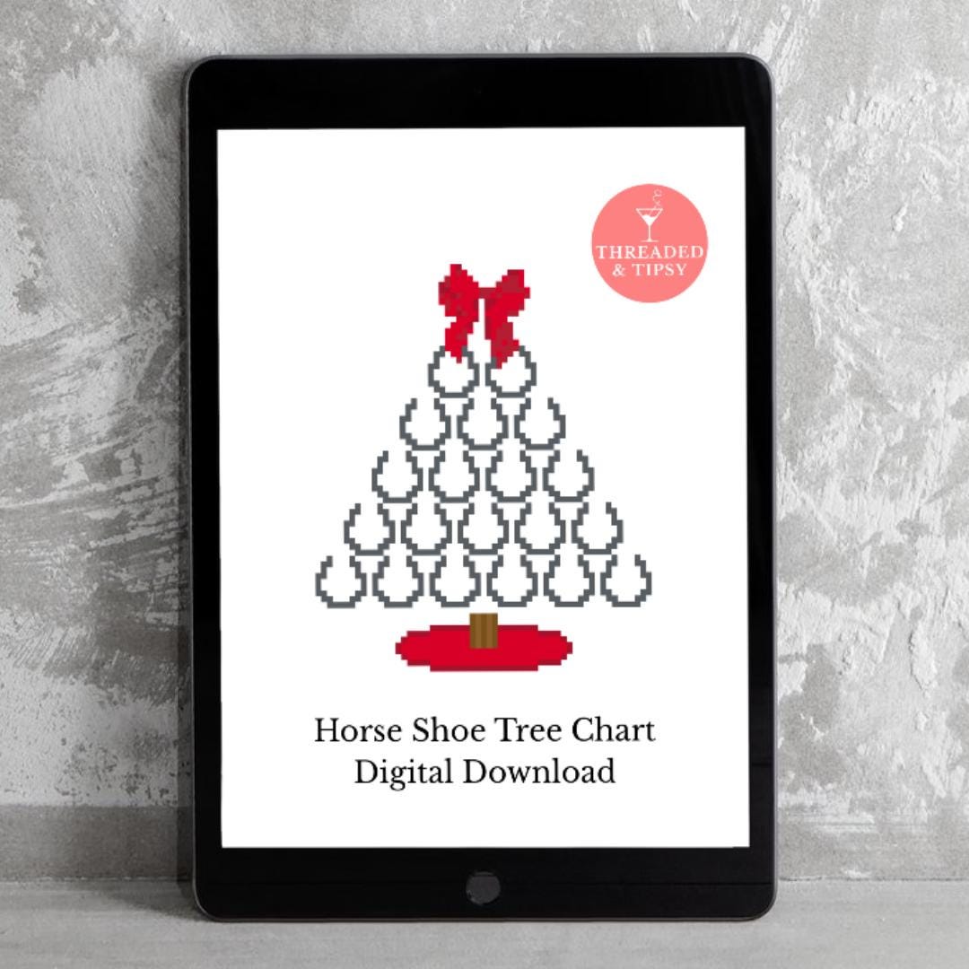 Horseshoe Christmas Tree Chart