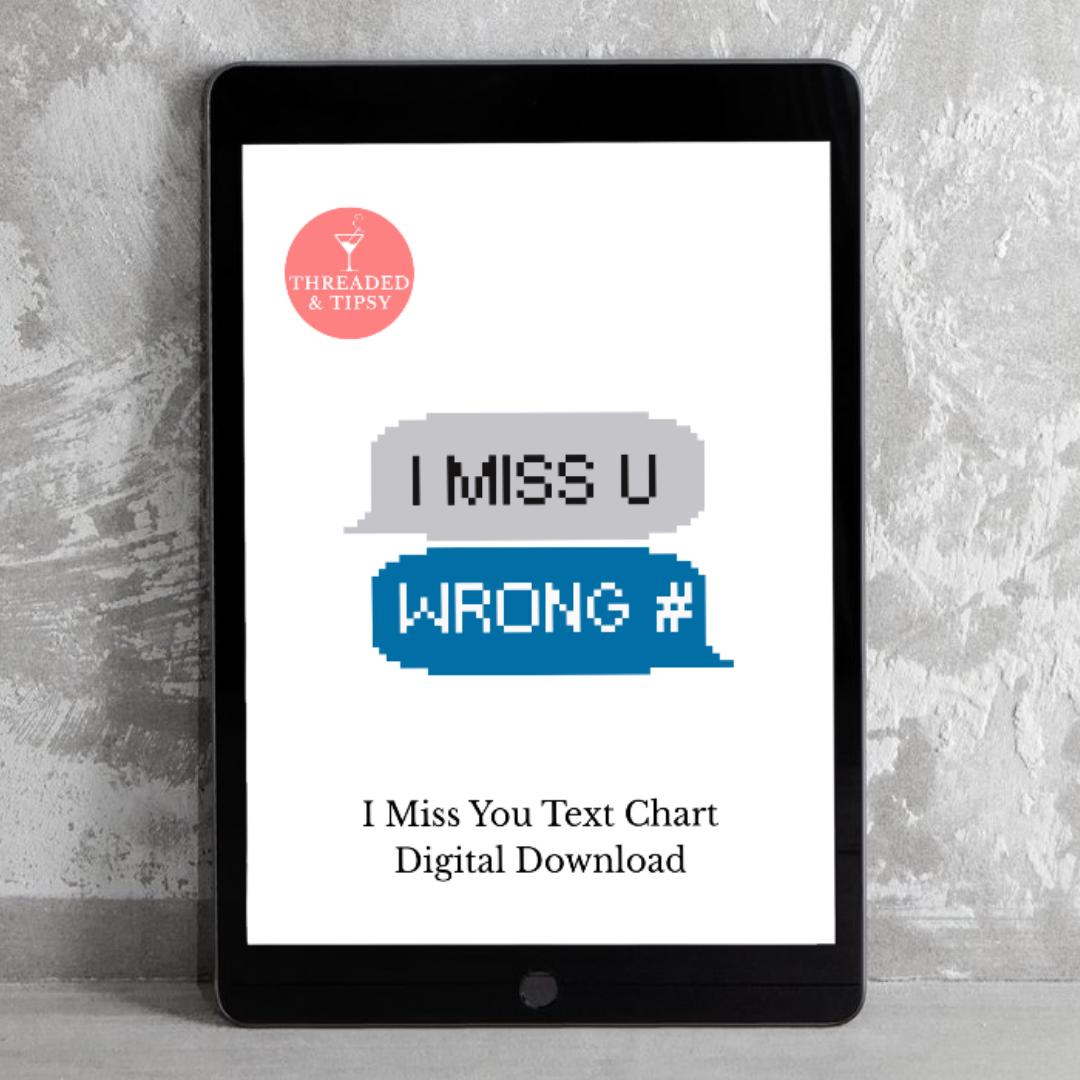 I Miss You / Wrong Number Chart
