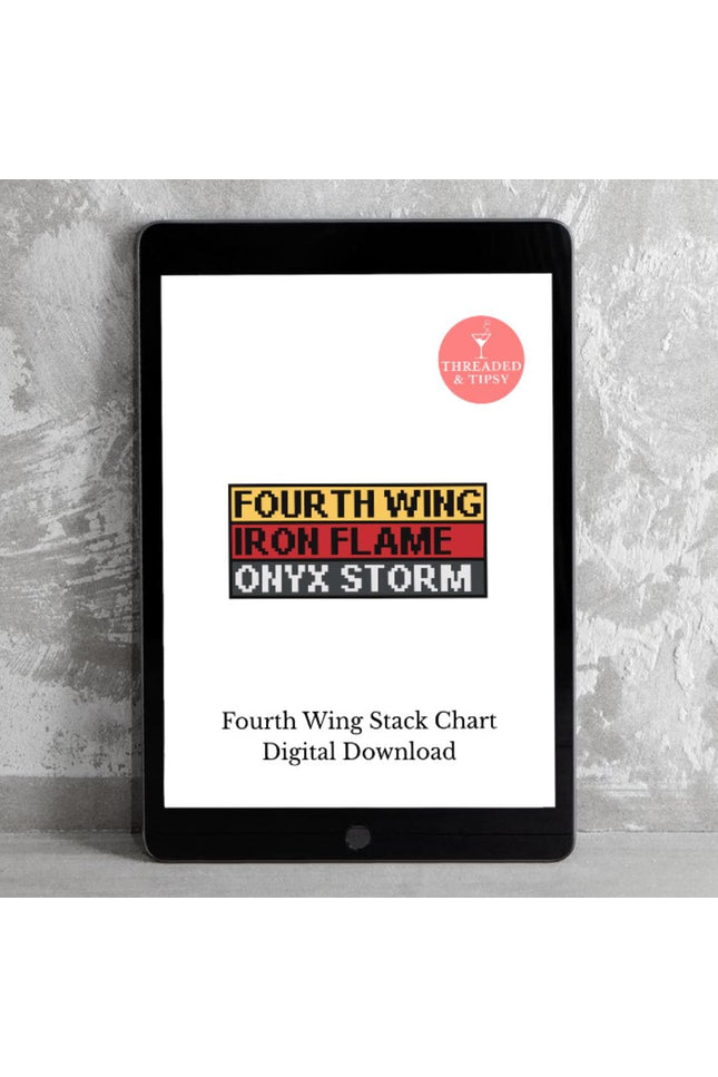 Fourth Wing Book Spines Chart