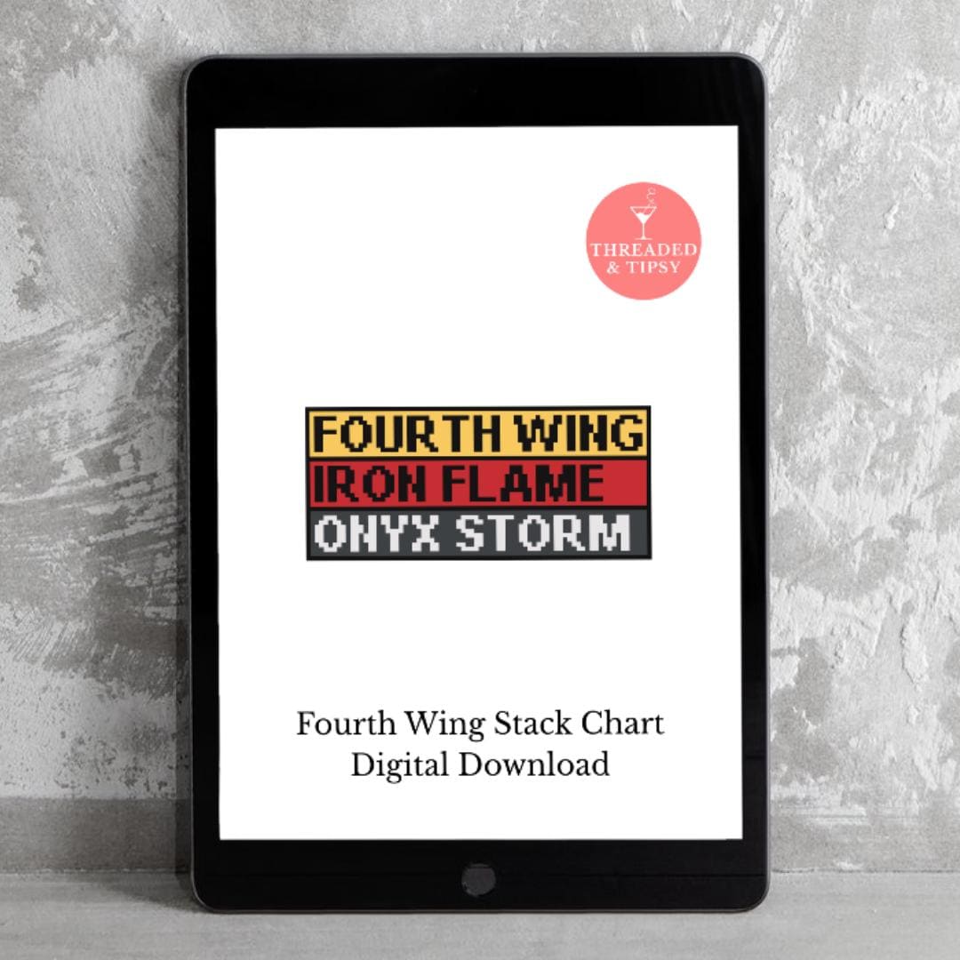 Fourth Wing Book Spines Chart
