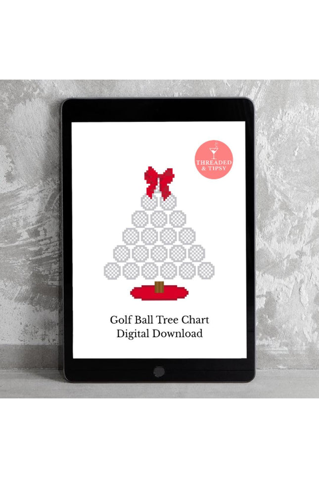 Golf Ball Christmas Tree Chart