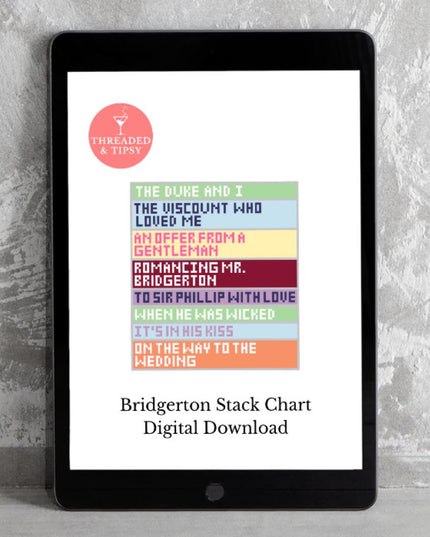Bridgerton Book Series Inspired Chart