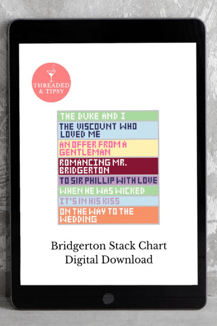 Bridgerton Book Series Inspired Chart