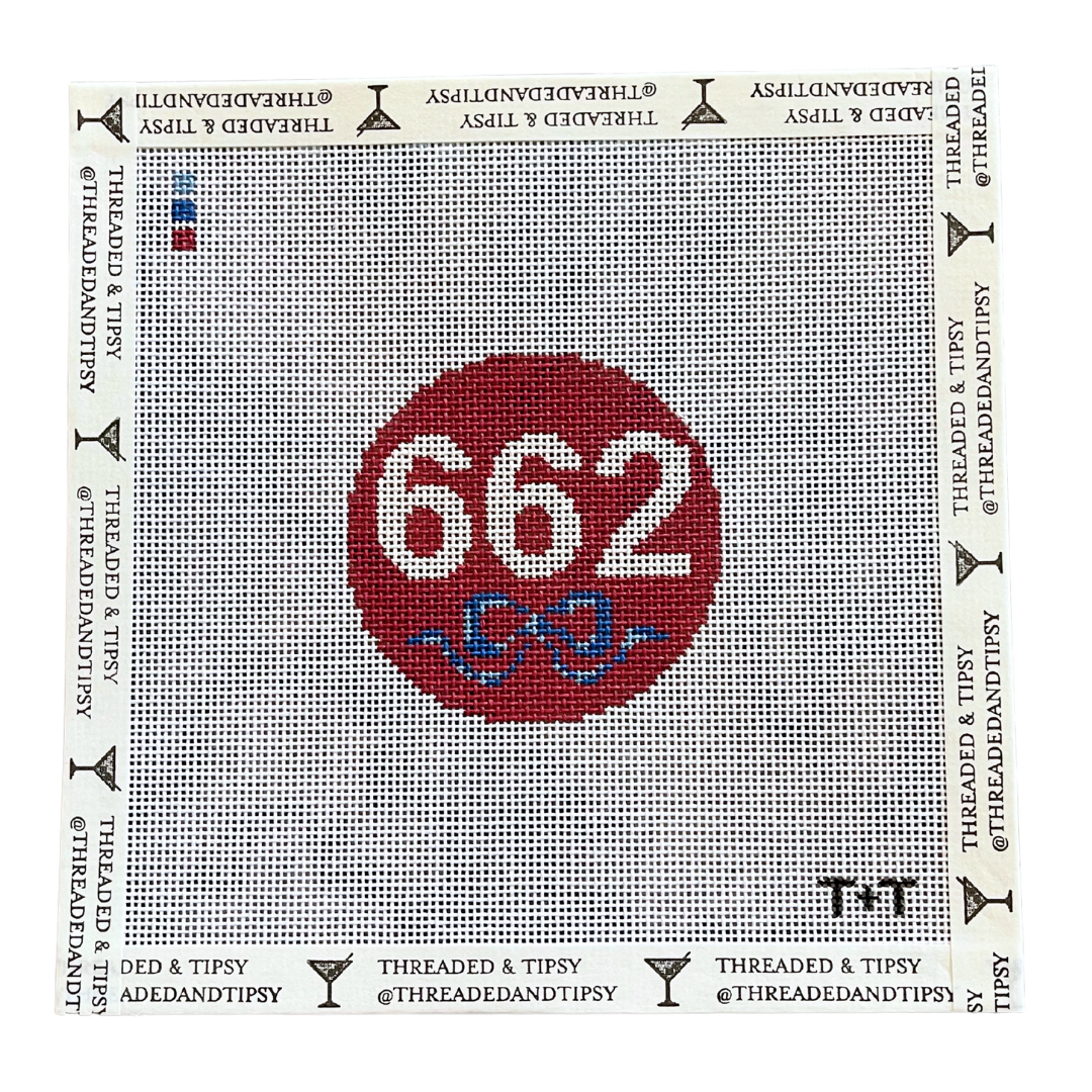 662 Ornament (Ole Miss Colors)