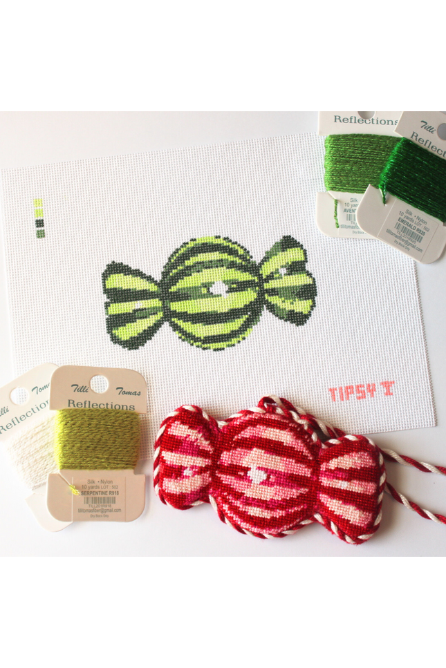 Green Wrapped Candy